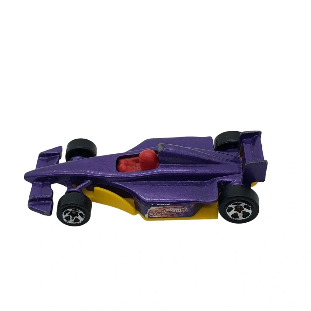 HOT WHEELS 2009 Grave Digger Monster Jam Toy Vehicle PARTS & Purple Race Car